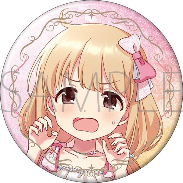 (Goods - Badge) THE IDOLM@STER Cinderella Girls Glitter Button Badge Anzu Futaba STARLIGHT ALLIANCE