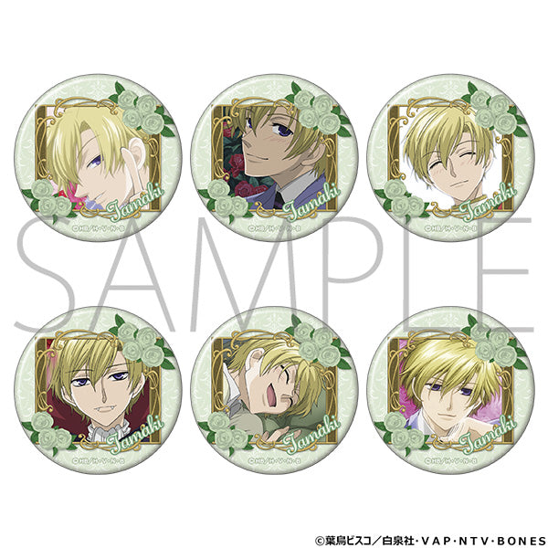 [※Blind](1BOX=6)(Goods - Badge) Ouran High School Host Club Oshi Chara badge collectionsTamaki Suoh