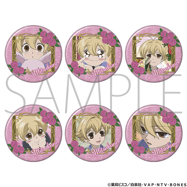 [※Blind](1BOX=6)(Goods - Badge) Ouran High School Host Club Oshi Chara badge collectionsMitsukuni Haninozuka