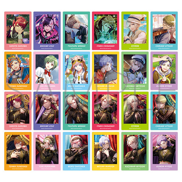 [※Blind](1BOX=10)(Goods - Bromide) A3! PashaColle Clear Ver. Vol. 5 Spring Troupe & Summer Troupe