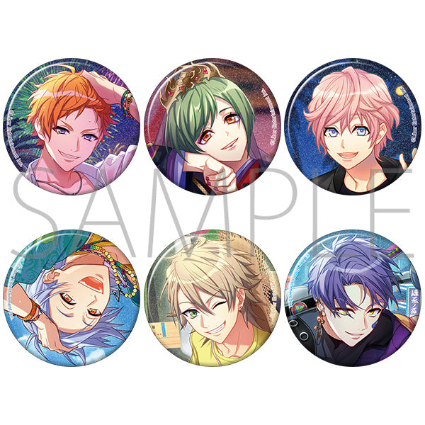 [※Blind](1BOX=6)(Goods - Badge) A3! Chara Badge Collection Summer Troupe