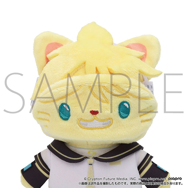 (Goods - Keychain) Hatsune Miku Series withCAT Plush With Eye Mask Keychain Kagamine Len