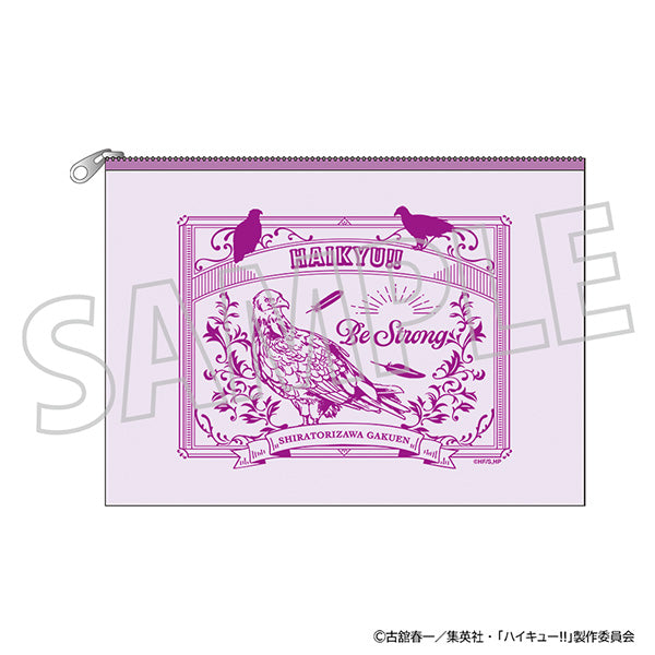 (Goods - Pouch) Haikyu!! Clear Pouch Shiratorizawa Academy