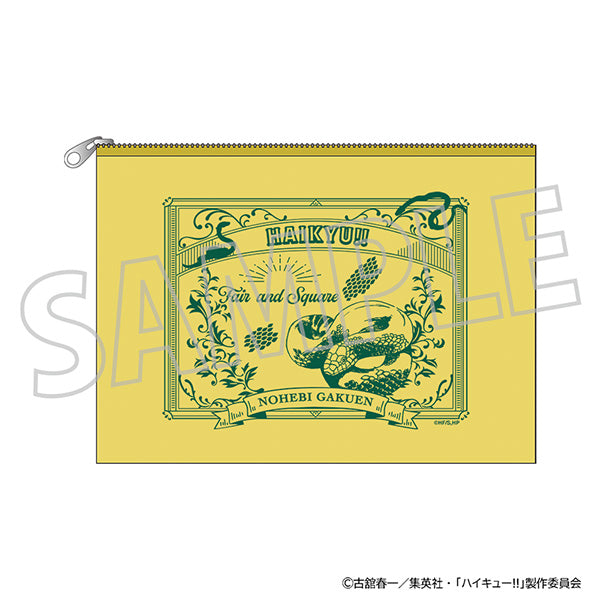 (Goods - Pouch) Haikyu!! Clear Pouch Nohebi Academy