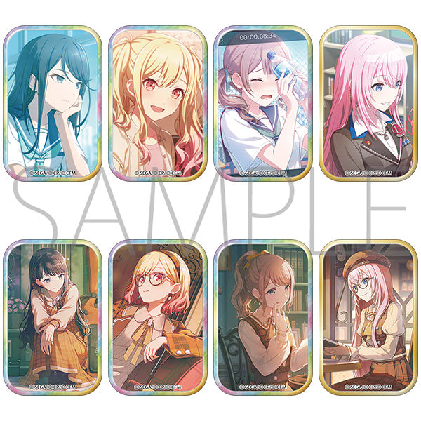 [※Blind](1BOX=8)(Goods - Badge) Hatsune Miku: Colorful Stage! Square Badge Collection Vol.52 A