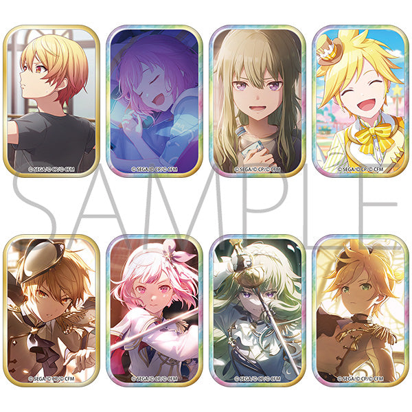 [※Blind](1BOX=8)(Goods - Badge) Hatsune Miku: Colorful Stage! Square Badge Collection Vol.52 C