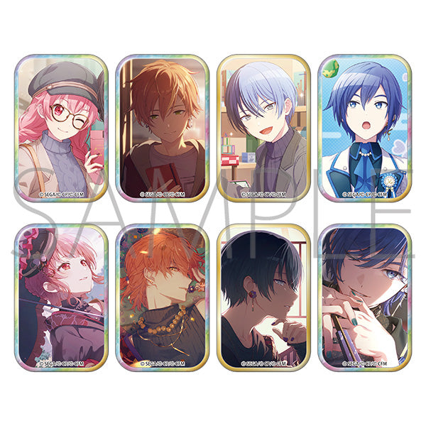 [※Blind](1BOX=8)(Goods - Badge) Hatsune Miku: Colorful Stage! Square Badge Collection Vol. 54 A