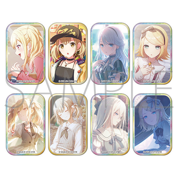 [※Blind](1BOX=8)(Goods - Badge) Hatsune Miku: Colorful Stage! Square Badge Collection Vol. 54 C