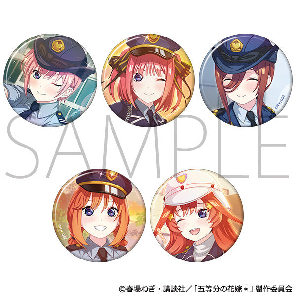 (Goods - Badge) The Quintessential Quintuplets＊ Button Badge Set (Police)