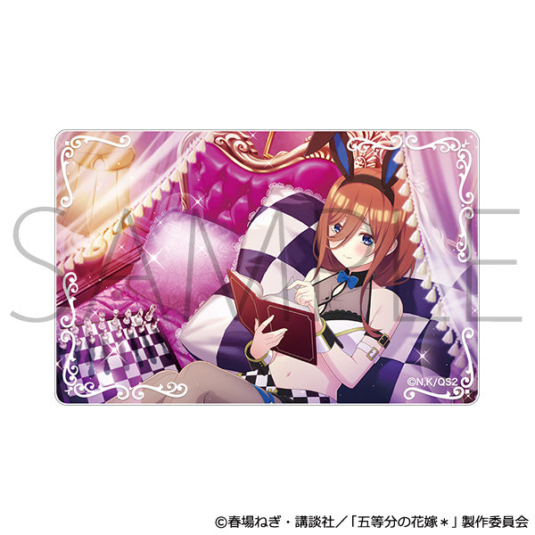 (Goods - Ornament) The Quintessential Quintuplets＊ Acrylic Block (Monochrome Bunny) Miku Nakano