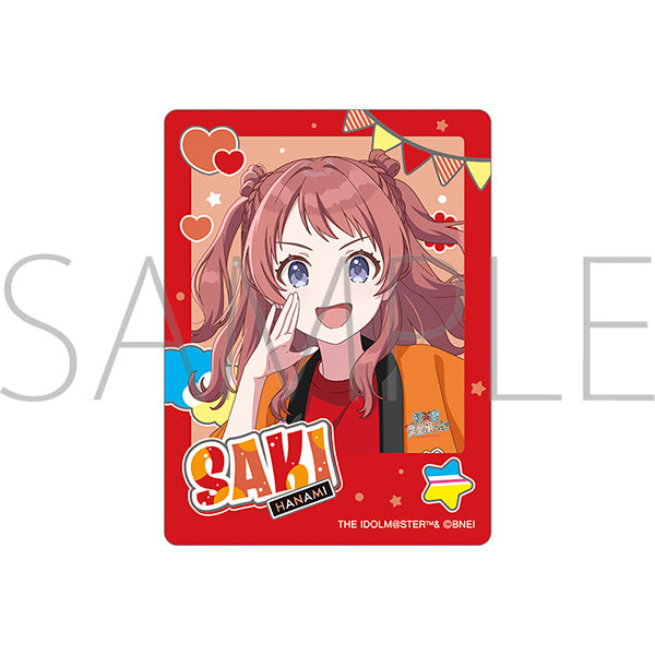 (Goods - Sticker) Gakuen iDOLM@STER Sticker Saki Hanami Hatsuboshi School Festival Fair