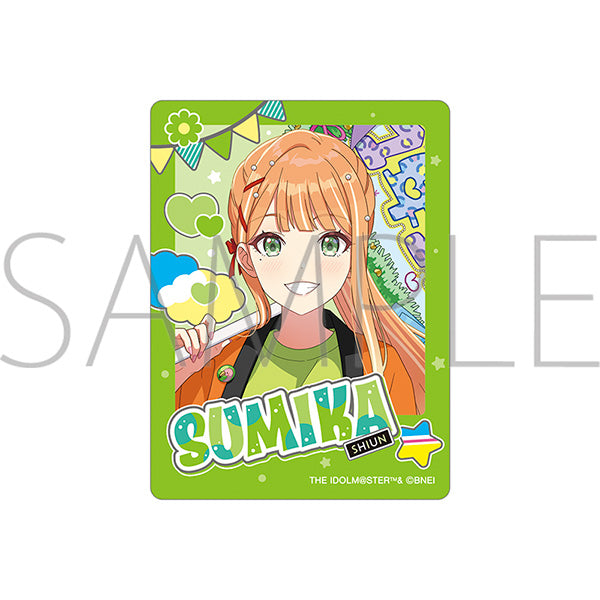 (Goods - Sticker) Gakuen iDOLM@STER Sticker Sumika Shiun Hatsuboshi School Festival Fair