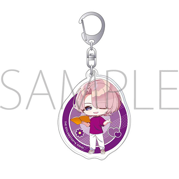(Goods - Keychain) Gakuen iDOLM@STER Acrylic Keychain Mao Arimura Hatsuboshi School Festival Fair