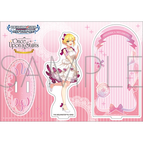 (Goods - Acrylic Stand) THE IDOLM@STER Cinderella Girls Acrylic Diorama Frederica Miyamoto STARLIGHT ALLIANCE