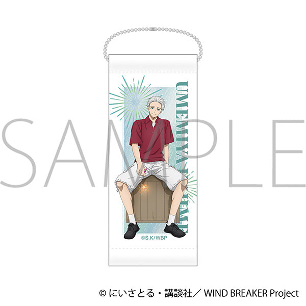 (Goods - Keychain) WIND BREAKER Mini Tapestry Keychain / Hajime Umemiya Firework