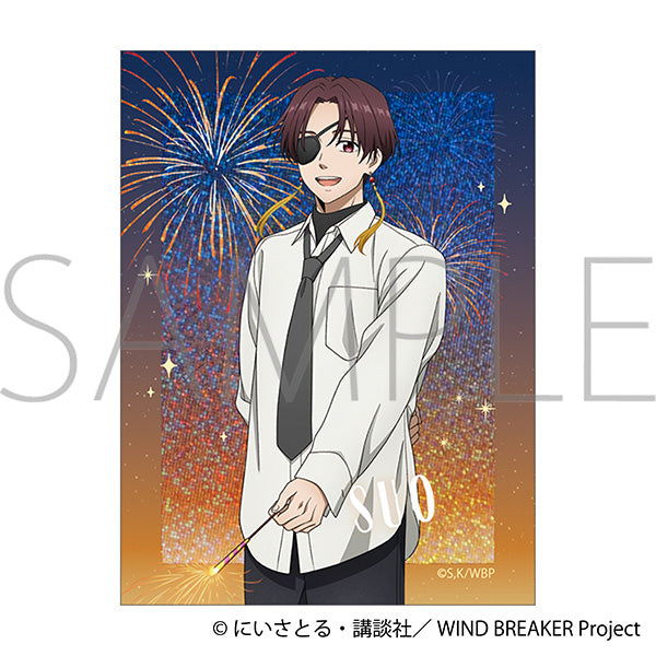 (Goods - Sticker) WIND BREAKER Holographic Sticker / Hayato Suo Firework