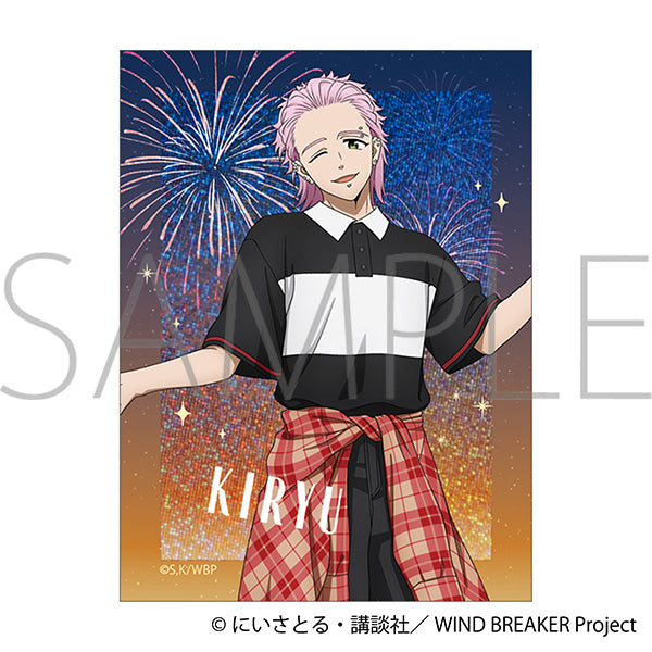 (Goods - Sticker) WIND BREAKER Holographic Sticker / Mitsuki Kiryuu Firework