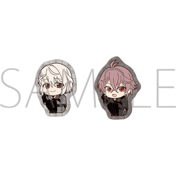 (Goods - Badge) IDOLiSH7 Pins Set / Minami Natsume & Torao Mido ViVimus Group Anniversary 2023