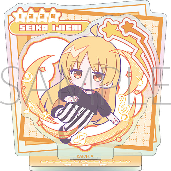 (Goods - Acrylic Stand) Bocchi the Rock! Iridescent Mini Acrylic Stand Seika Ijichi Pastel Pop