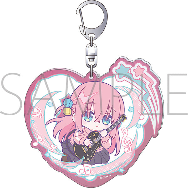 (Goods - Keychain) Bocchi the Rock! Iridescent Acrylic Keychain Hitori Goto Pastel Pop