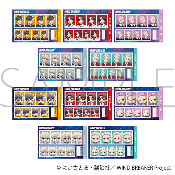 [※Blind](1BOX=10)(Goods - Bromide) WIND BREAKER ID Card Photo Studio (Trading) / Firework