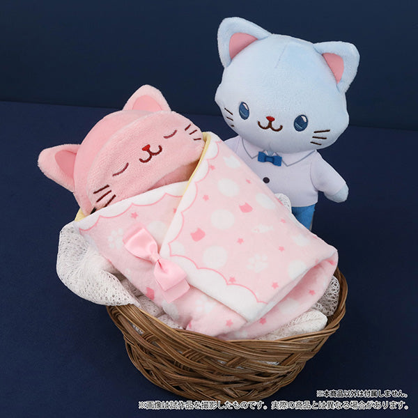(Goods - Mascot) Non-Chara Original withCAT Dakko Carry (Piggy-back Backpack) Pink