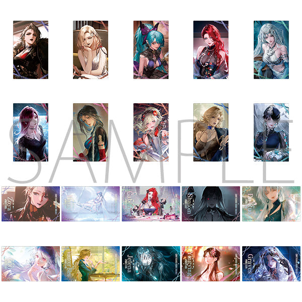 [※Blind](1BOX=10)(Goods - Card) Path to Nowhere Commemorative Clear Card Collection