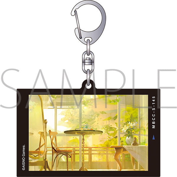 (Goods - Keychain) Path to Nowhere Lenticular Keychain Vautour Bleu