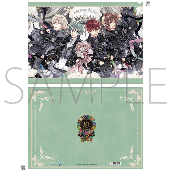 (Goods - Clear File) IDOLiSH7 Clear File ZOOL (A) 10th Anniversary Visual