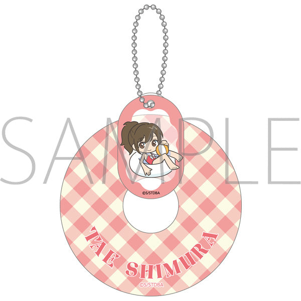 (Goods - Keychain) Gintama Swim Ring Acrylic Keychain / Tae Shimura Pool