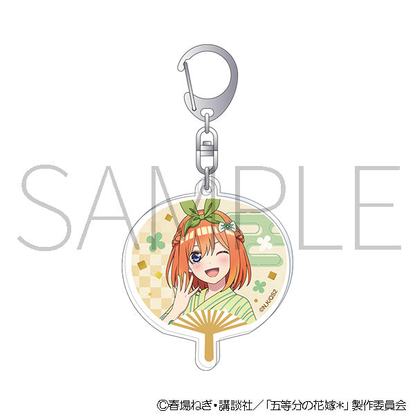 (Goods - Keychain) The Quintessential Quintuplets＊ Acrylic Keychain / Yotsuba Nakano