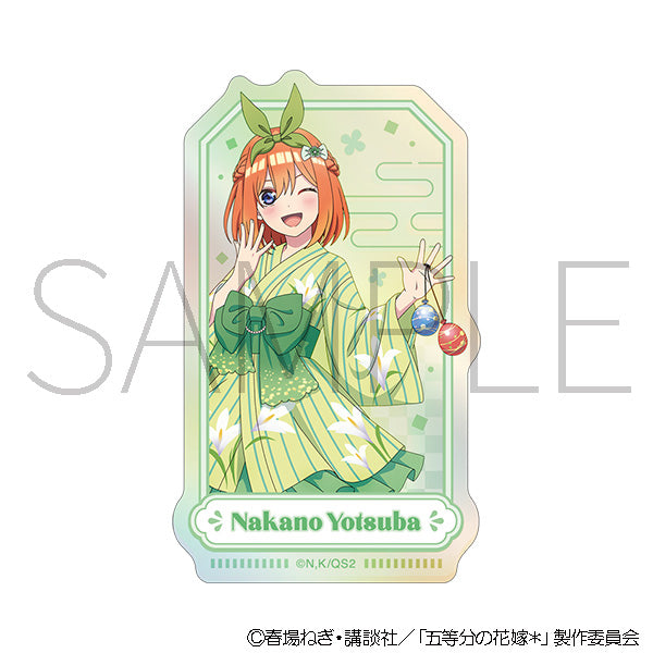(Goods - Sticker) The Quintessential Quintuplets＊ Die-cut Sticker / Yotsuba Nakano