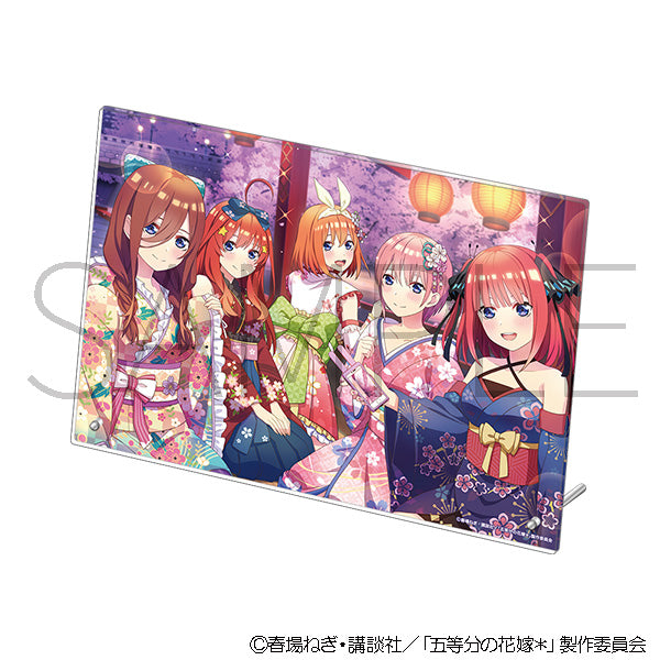 (Goods - Board) The Quintessential Quintuplets＊ Acrylic Art Panel (Yozakura)