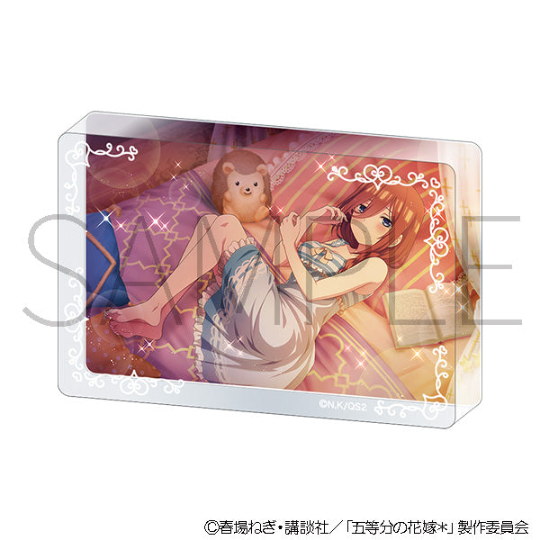 (Goods - Acrylic Stand) The Quintessential Quintuplets＊ Acrylic Block (Pajama Party) / Miku Nakano