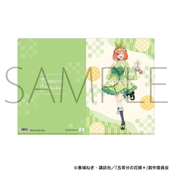 (Goods - Clear File) The Quintessential Quintuplets＊ Clear File / Yotsuba Nakano