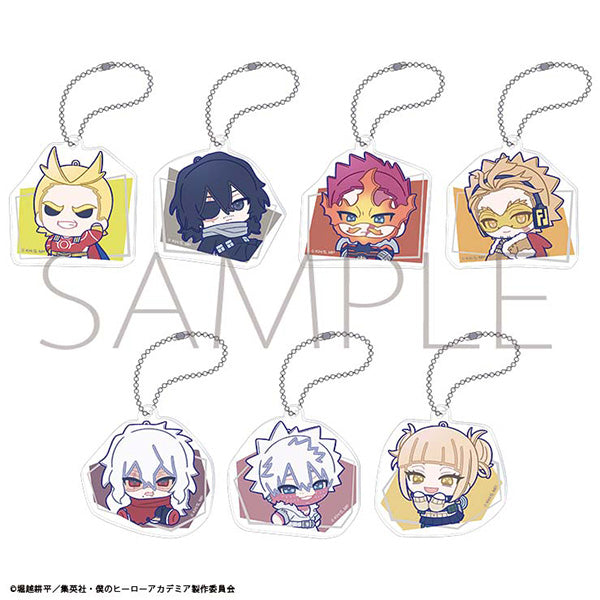 (1BOX=7)(Goods - Key Chain) My Hero Academia Acrylic Key Chain Collection / Nui Pal Skip