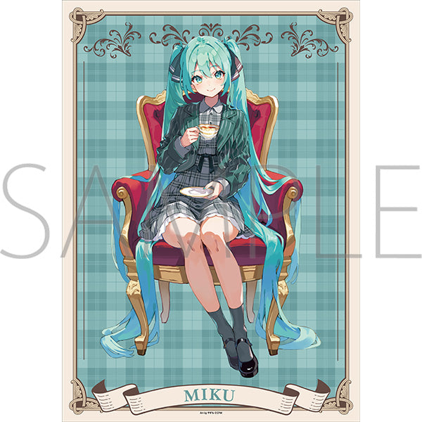 (Goods - Tapestry) Hatsune Miku Series Mini Clear Poster / Hatsune Miku