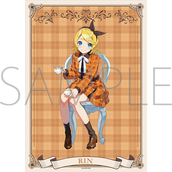 (Goods - Tapestry) Hatsune Miku Series Mini Clear Poster / Kagamine Rin