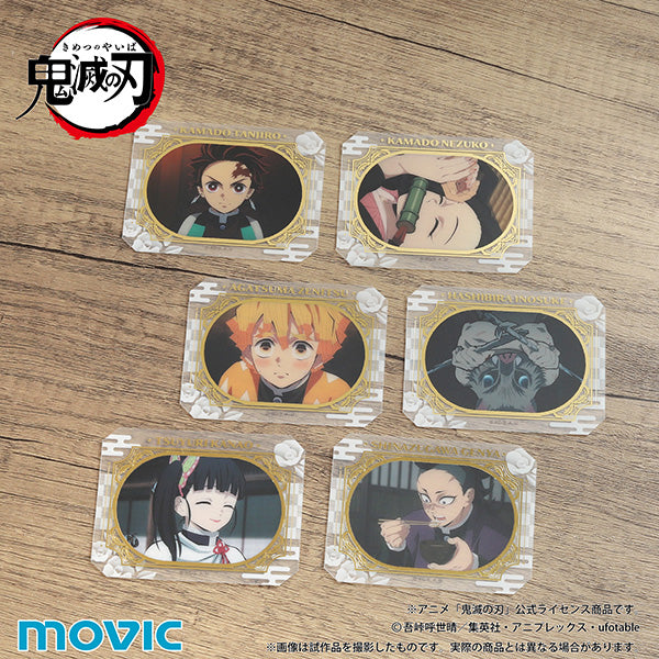 [※Blind](1BOX=7)(Goods - Card) Demon Slayer: Kimetsu no Yaiba Glassy Collection