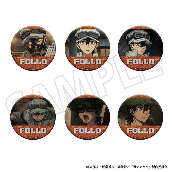 [※Blind](1BOX=6)(Goods - Badge) Gachiakuta Oshi Chara Badge Collection / Follo