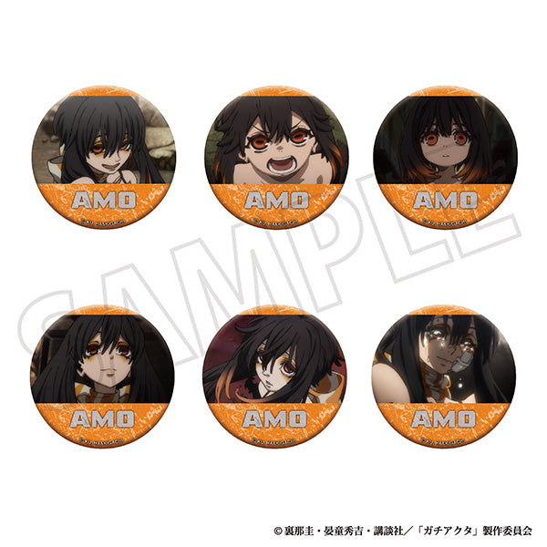 [※Blind](1BOX=6)(Goods - Badge) Gachiakuta Oshi Chara Badge Collection / Amo