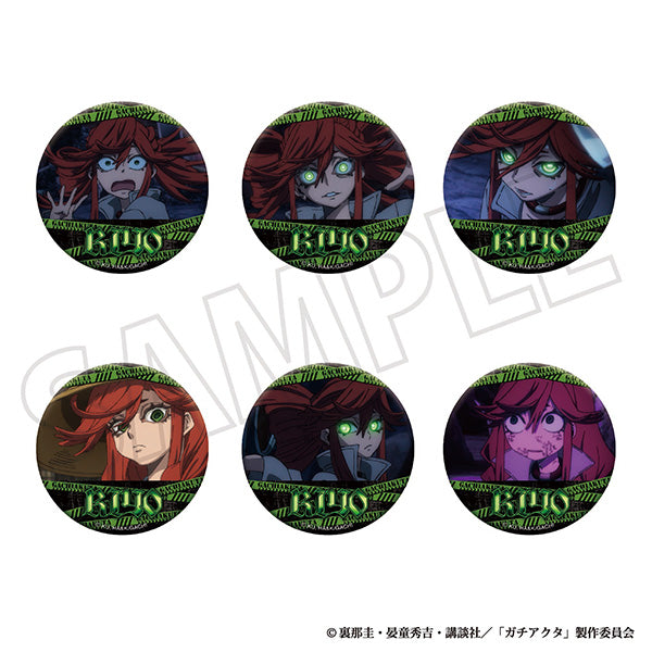 [※Blind](1BOX=6)(Goods - Badge) Gachiakuta Oshi Chara Badge Collection / Riyo vol. 2