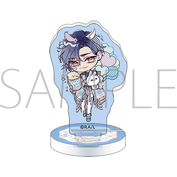 (Goods - Acrylic Stand) The Feisty Omega and His Twin Mates (Tsuyogari Omega wa Bokura no Tsugai) Chuasuta Miniature Acrylic Stand / Yuya Tougasaki