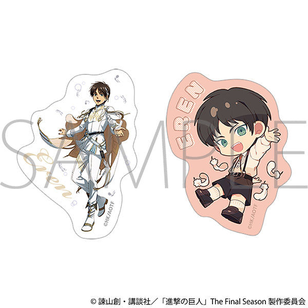 (Goods - Sticker) Attack on Titan Sticker Set / Eren ～Angel～