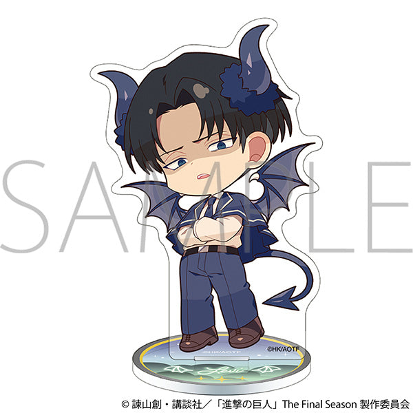 (Goods - Acrylic Stand) Attack on Titan Mini Acrylic Stand / Levi ～Devil～