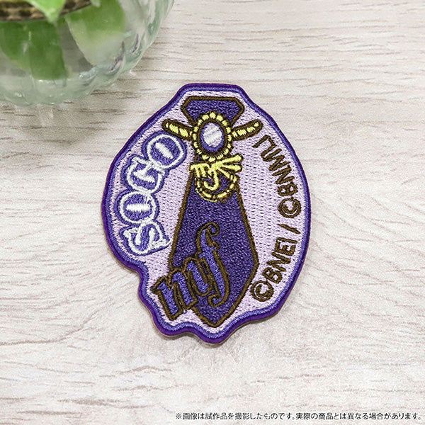 (Goods - Sticker) IDOLiSH7 Embroidered Patch Sticker / Sogo Osaka 8th Anniversary Costume
