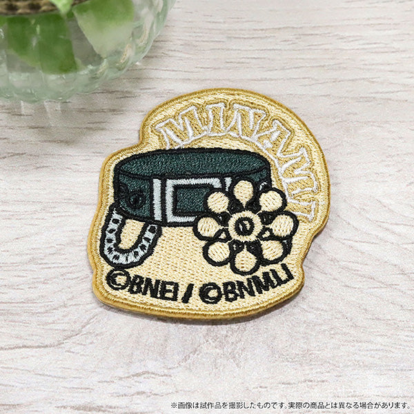 (Goods - Sticker) IDOLiSH7 Embroidered Patch Sticker / Minami Natsume 8th Anniversary Costume