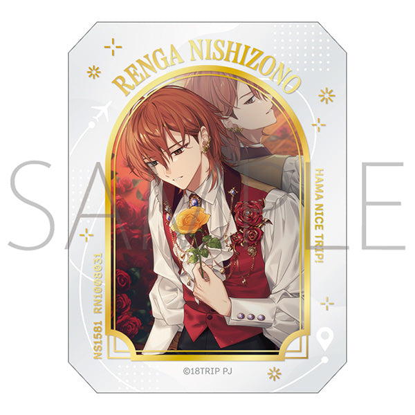 [※Blind](1BOX=7)(Goods - Card) 18TRIP Glassy Collection / Morning Troupe, Afternoon Troupe