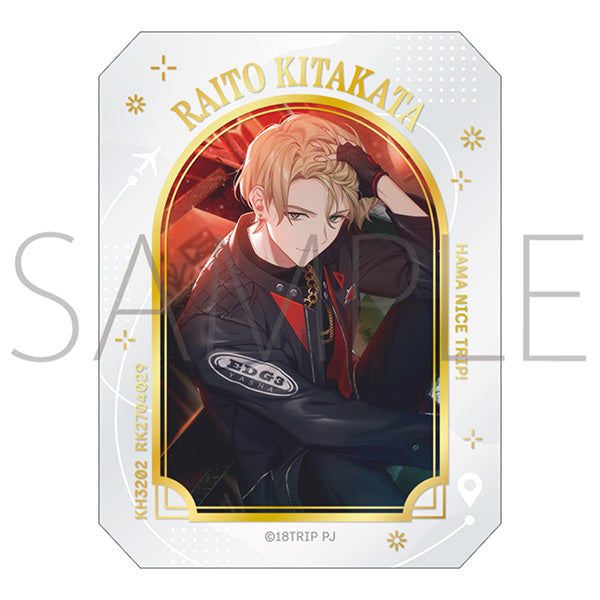 [※Blind](1BOX=7)(Goods - Card) 18TRIP Glassy Collection / Evening Troupe, Night Troupe