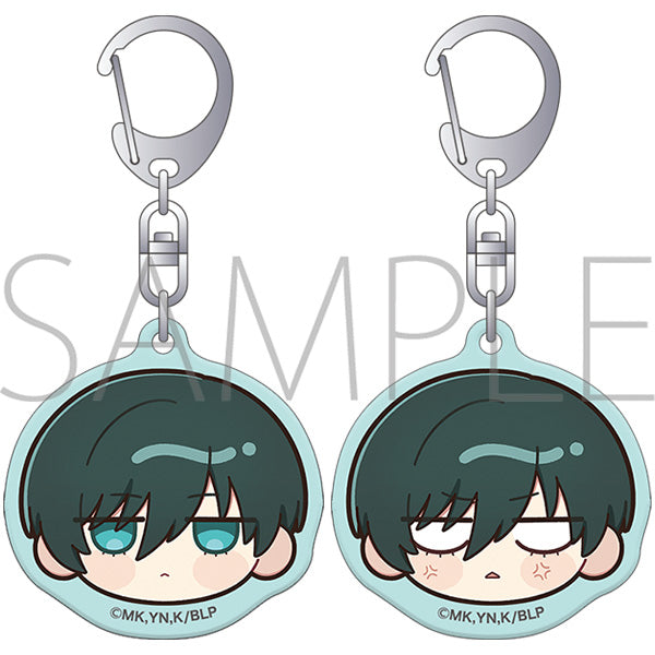 (Goods - Keychain) Blue Lock Season 2 Changing Acrylic Keychain / Rin Itoshi Maruhope Friends
